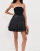 Aje Aje Florentia Raffia Mini Dress Black - 5