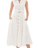 Aje Aje Liliana Denim Dress Ivory - 1