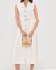 Aje Aje Liliana Denim Dress Ivory - 5