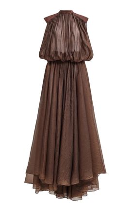 Aje Aje Marcella Sheer Maxi Dress