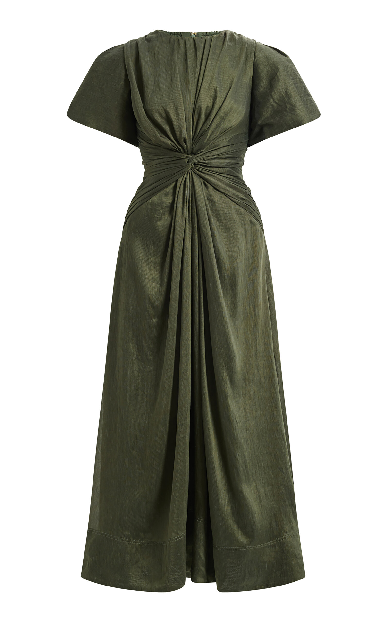 Aje Aje Movement Knotted Midi Dress