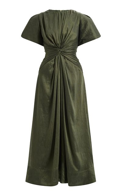 Aje Aje Movement Knotted Midi Dress
