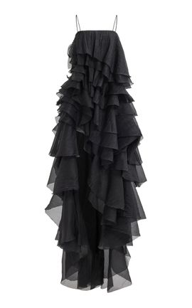 Aje Aje Neralla Ruffled Gown