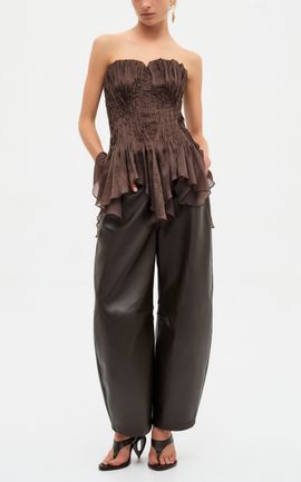 Aje Aje Nisha Ruched Bustier