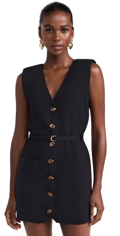 rib knit button front dress Rust Brown Ribbed Knit Balloon Sleeves Button-Front V-Neck Mini Dress main image 0