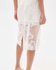 Aje Aje Ophelia Lace Silk Skirt Ivory - 3