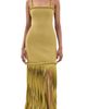 Aje Aje Ribiona Knit Dress Olive - 1