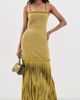 Aje Aje Ribiona Knit Dress Olive - 5