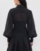Aje Aje Rosanna Mini Shirt Dress Black - 4