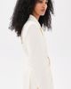 Aje Aje Simone Lace Back Blazer Ivory - 4