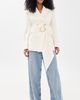 Aje Aje Simone Lace Back Blazer Ivory - 5