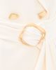 Aje Aje Simone Lace Back Blazer Ivory - 6