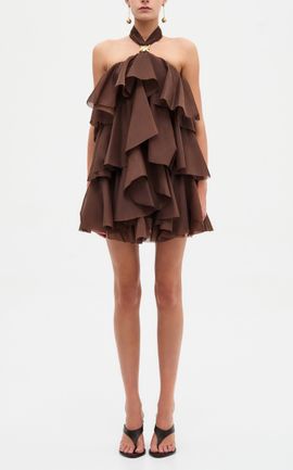 Aje Aje Sorela Halter Mini Dress
