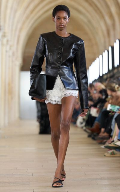 Aje Aje Twila Lace Shorts