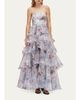 Aje Gabriella Strapless Tiered Ruffle Gown - 2