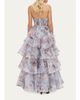 Aje Gabriella Strapless Tiered Ruffle Gown - 3