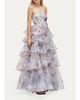 Aje Gabriella Strapless Tiered Ruffle Gown - 4