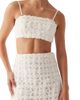 Aje Women's Quintette Textured Bralette Top - 3