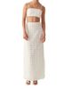 Aje Women's Quintette Textured Midi-Skirt - 2