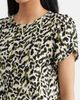 AK ANNE KLEIN AK ANNE KLEIN Animal Spot Tulip Sleeve Top - 4