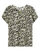 AK ANNE KLEIN AK ANNE KLEIN Animal Spot Tulip Sleeve Top - 5