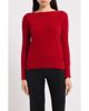 AK ANNE KLEIN AK ANNE KLEIN Chenille Rib Bateau Neck Sweater - 1