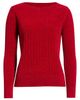 AK ANNE KLEIN AK ANNE KLEIN Chenille Rib Bateau Neck Sweater - 5