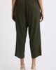 AK ANNE KLEIN AK ANNE KLEIN Crinkle Ankle Wide Leg Pants - 2