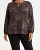 AK ANNE KLEIN AK ANNE KLEIN Dot Print Keyhole Top - 1