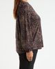 AK ANNE KLEIN AK ANNE KLEIN Dot Print Keyhole Top - 3