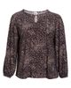 AK ANNE KLEIN AK ANNE KLEIN Dot Print Keyhole Top - 5