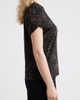 AK ANNE KLEIN AK ANNE KLEIN Dot Tulip Sleeve Top - 3