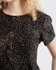 AK ANNE KLEIN AK ANNE KLEIN Dot Tulip Sleeve Top - 4
