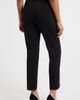 AK ANNE KLEIN AK ANNE KLEIN Faux Fly Straight Leg Pants - 2
