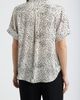 AK ANNE KLEIN AK ANNE KLEIN Fleck Print Short Sleeve Button-Up Shirt - 2