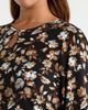 AK ANNE KLEIN AK ANNE KLEIN Floral Print Keyhole Top - 4