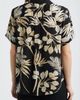 AK ANNE KLEIN AK ANNE KLEIN Floral Print Short Sleeve Button-Up Shirt - 2