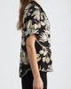 AK ANNE KLEIN AK ANNE KLEIN Floral Print Short Sleeve Button-Up Shirt - 3