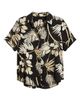 AK ANNE KLEIN AK ANNE KLEIN Floral Print Short Sleeve Button-Up Shirt - 5