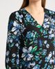 AK ANNE KLEIN AK ANNE KLEIN Floral Print Tie Cuff Top - 5