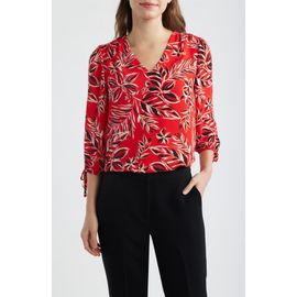 AK ANNE KLEIN AK ANNE KLEIN Floral Print Woven Shirt