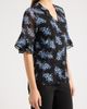 AK ANNE KLEIN AK ANNE KLEIN Floral Ruffle Sleeve Top - 3
