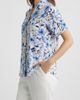 AK ANNE KLEIN AK ANNE KLEIN Floral Short Sleeve Button-Up Top - 1