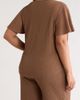 AK ANNE KLEIN AK ANNE KLEIN Flutter Sleeve V-Neck T-Shirt - 2