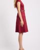 AK ANNE KLEIN AK ANNE KLEIN Heritage Faux Suede Midi Dress - 3