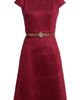 AK ANNE KLEIN AK ANNE KLEIN Heritage Faux Suede Midi Dress - 5