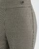 AK ANNE KLEIN AK ANNE KLEIN Houndstooth Side Tab Pull On Trousers - 4