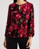 AK ANNE KLEIN AK ANNE KLEIN Keyhole Long Sleeve Top - 1