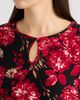 AK ANNE KLEIN AK ANNE KLEIN Keyhole Long Sleeve Top - 4