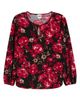 AK ANNE KLEIN AK ANNE KLEIN Keyhole Long Sleeve Top - 5